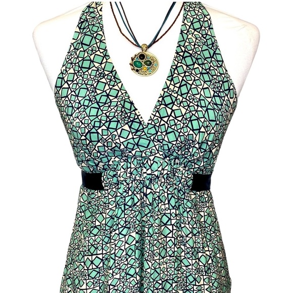 BCBG MaxAzria Silk Halter Dress - Picture 2 of 6